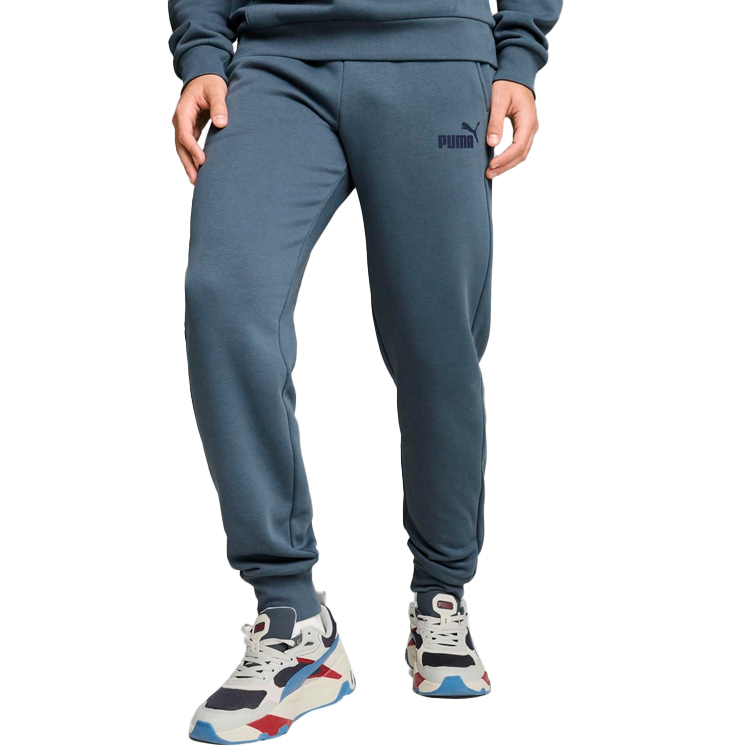 Брюки Puma ESS Logo Pants FL cl M Синий Мужской photo 3