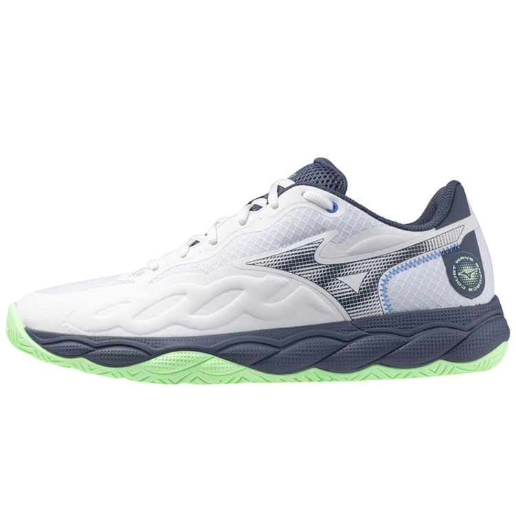 Кроссовки Mizuno WAVE ENFORCE COURT AC / Унисекс / 40 / Белый/Серый/Зеленый photo 1 Кроссовки Mizuno WAVE ENFORCE COURT AC / Унисекс / 40 / Белый/Серый/Зеленый photo 1