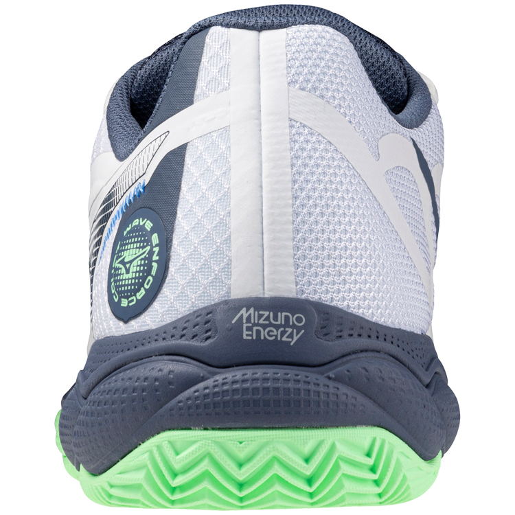 Кроссовки Mizuno WAVE ENFORCE COURT AC / Унисекс / 40 / Белый/Серый/Зеленый photo 5