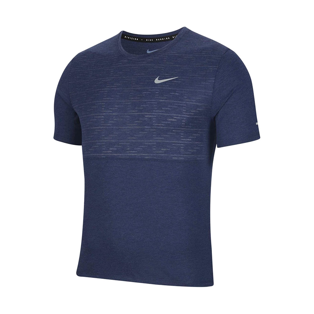 Футболка мужская Nike M NK DF RUN DVN BRNOT MILER SS L Синий photo 1 Футболка мужская Nike M NK DF RUN DVN BRNOT MILER SS L Синий photo 1