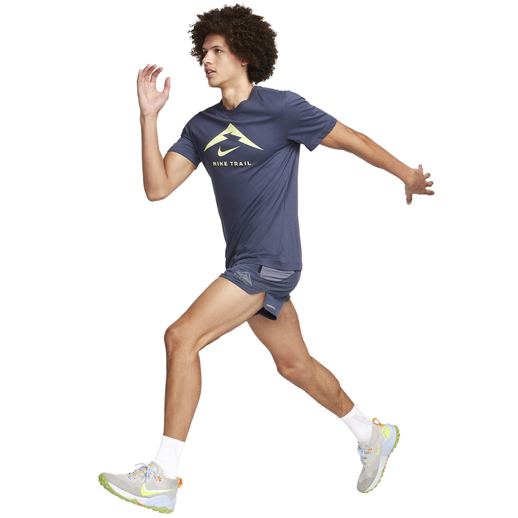 Sorti de bărbați Nike M NK DF SECONDSUNRISE 5BF SHRT XL Albastru photo 5