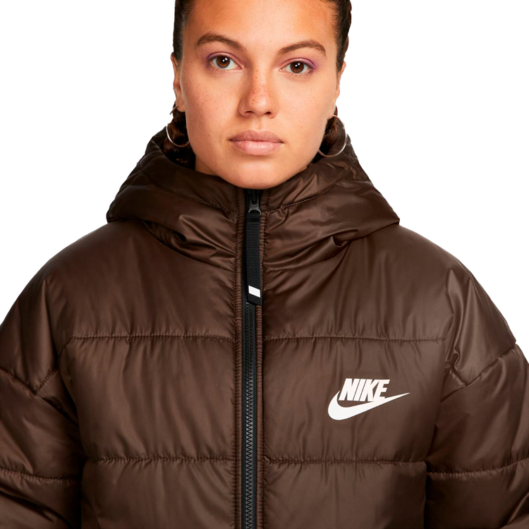 Scurta Nike W NSW SYN TF RPL HD JKT XS Maro Femei photo 5