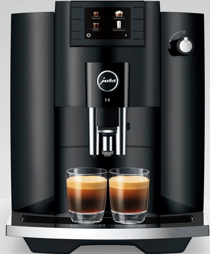 Aparat de cafea Espresso JURA E6 Piano Black, 15437 / 15 bar / Espresso photo 1 Aparat de cafea Espresso JURA E6 Piano Black, 15437 / 15 bar / Espresso photo 1