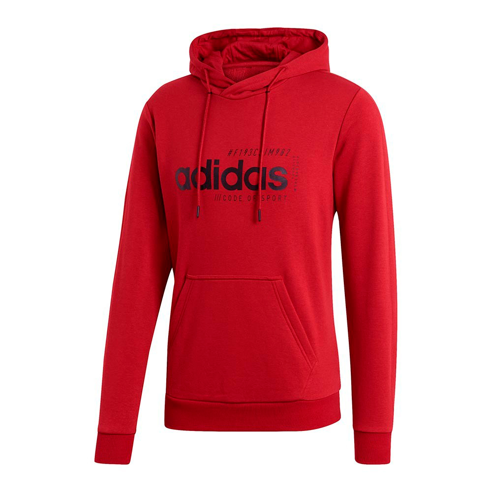 Hanorac pt bărbați Adidas M BB HDY S Bordo photo 1