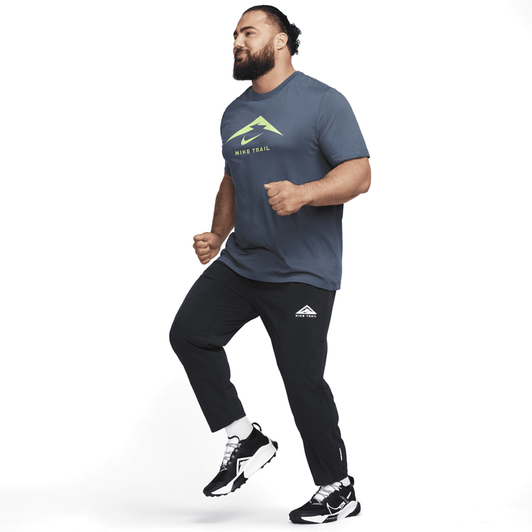 Tricou bărbătesc Nike M NK DF TEE TRAIL LOGO L Albastru photo 5