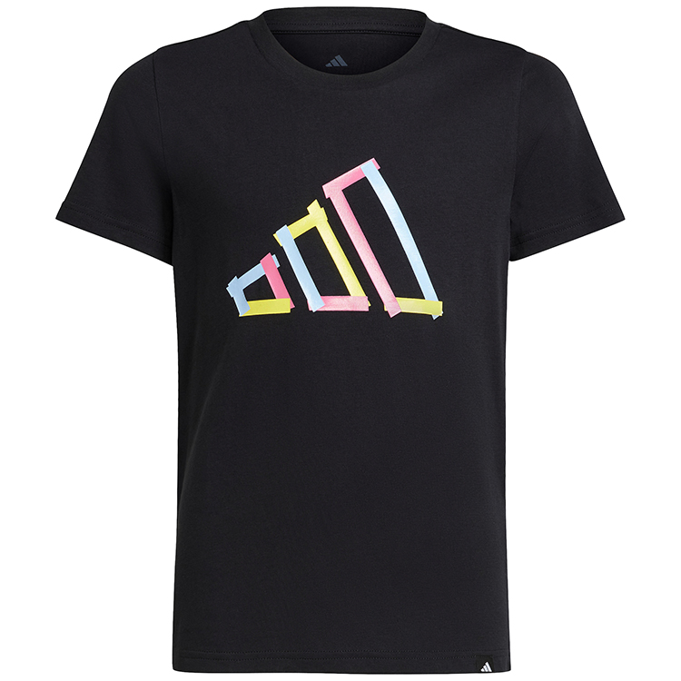 Футболка Adidas J T TEE / Женский / 128 / Черный photo 2