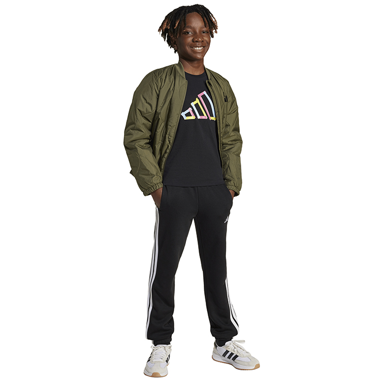 Футболка Adidas J T TEE / Женский / 128 / Черный photo 3