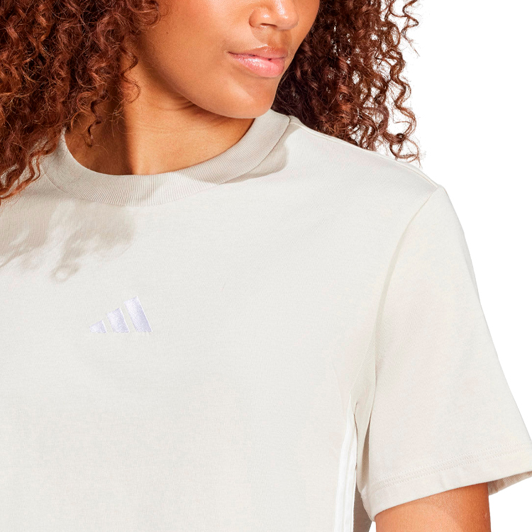 Tricou Adidas W 3S SJ T XXS Gri Femei photo 4