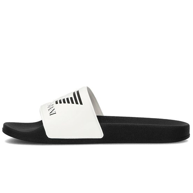 Slapi EA7 EMPORIO ARMANI SHOES BEACHWEAR pt Barbati / 36 / Negru-alb photo 1