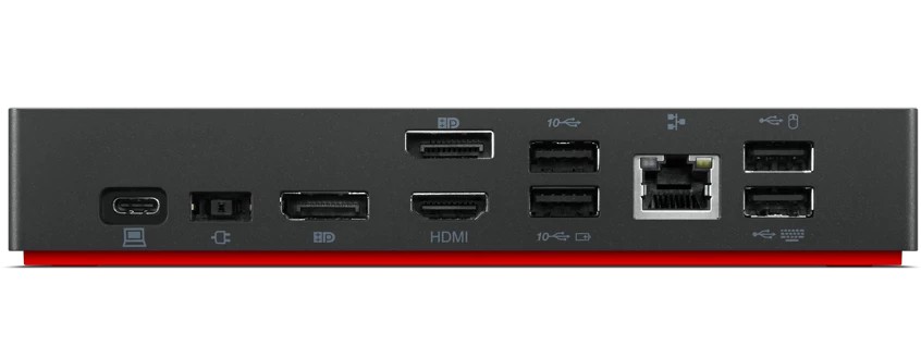 Lenovo Thinkpad USB-C Dock, 3xUSB 3.1, 2xUSB  2.0, 1xUSB-C, 2xDP, 1xRJ45, 1xHDMI, 1xAudio photo 3