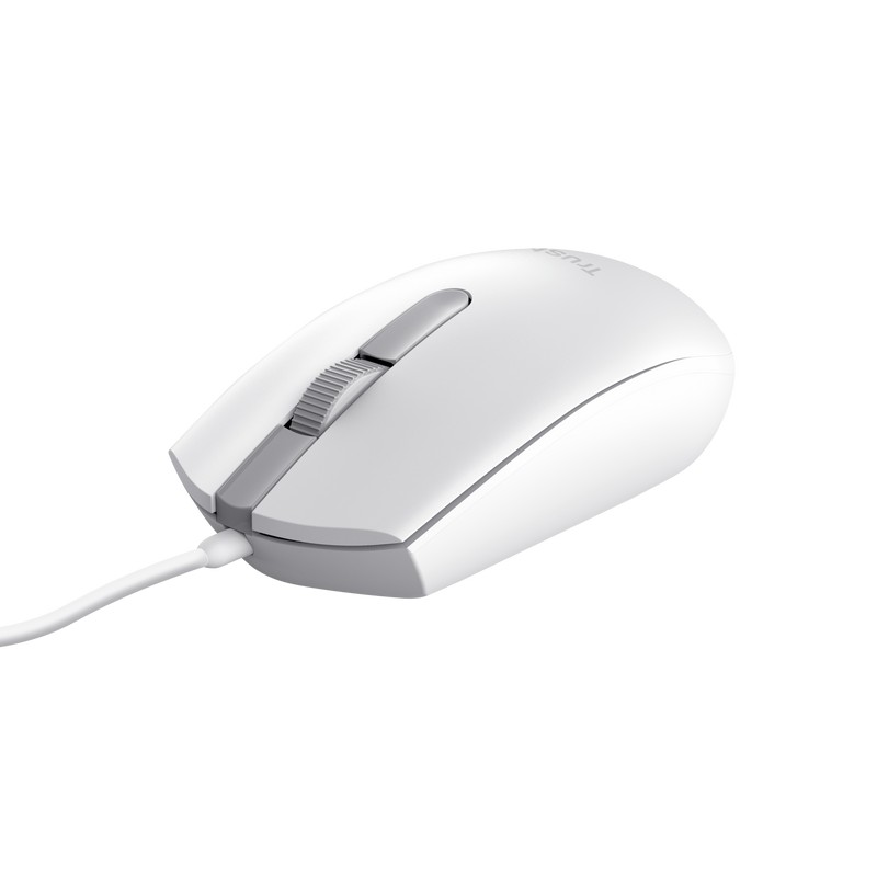 Mouse Optic Trust TM-101W / USB / White photo 1 Mouse Optic Trust TM-101W / USB / White photo 1