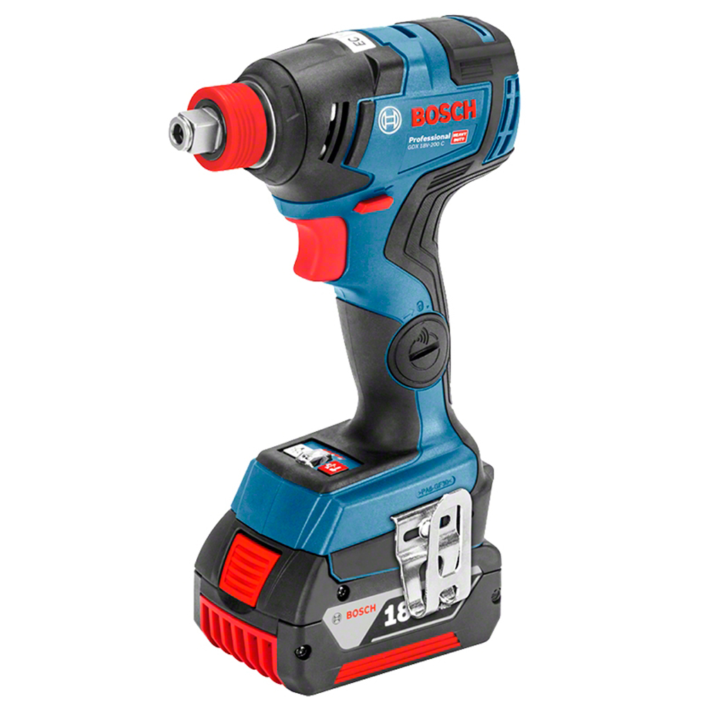 Аккумуляторный ударный гайковерт Bosch GDX 18V-200 C 2x5.0Ah, 06019G4201 photo 1 Аккумуляторный ударный гайковерт Bosch GDX 18V-200 C 2x5.0Ah, 06019G4201 photo 1