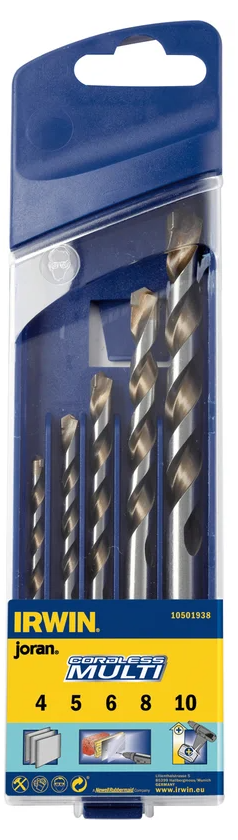 Set de burghie Irwin 4/5/6/8/10MM, 10501938 photo 1