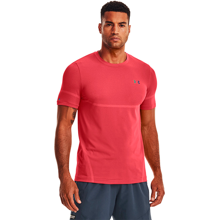 Tricou bărbătesc Under Armour UA M RUSH SEAMLESS LEGACY SS XXL Rosu photo 3