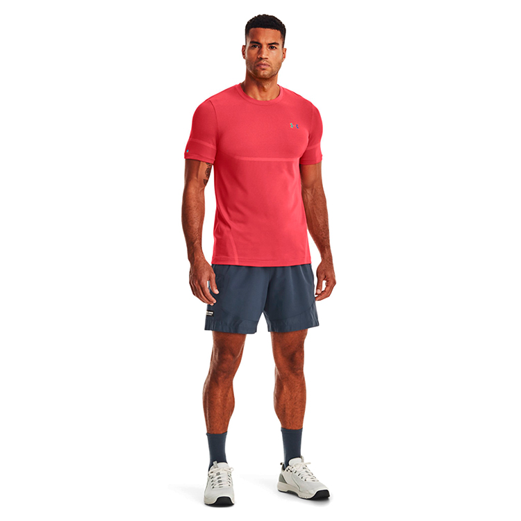 Tricou bărbătesc Under Armour UA M RUSH SEAMLESS LEGACY SS XXL Rosu photo 4