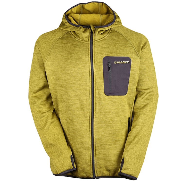 Hanorac pt bărbați Fundango HERMON Hooded Fleece S Galben photo 1 Hanorac pt bărbați Fundango HERMON Hooded Fleece S Galben photo 1