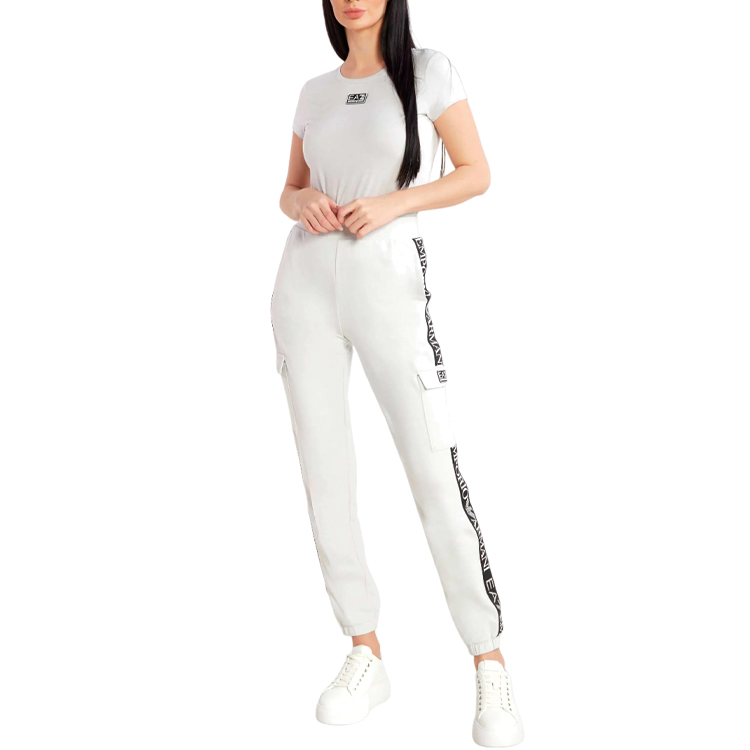 Брюки EA7 EMPORIO ARMANI PANTALONI XXS Белый Женский photo 2