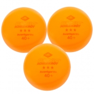 Set mingi tenis de masa 3 buc Donic AVANGARDE POLY +40 ORANGE thumbnav 3