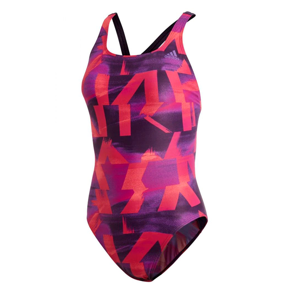 Costum p/u inot Adidas FIT SUIT AOP / Femei / 32 / Violet photo 1
