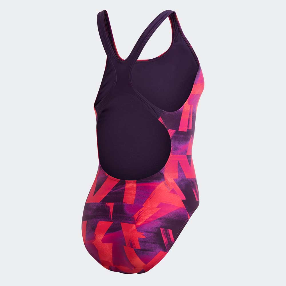 Costum p/u inot Adidas FIT SUIT AOP / Femei / 32 / Violet photo 3