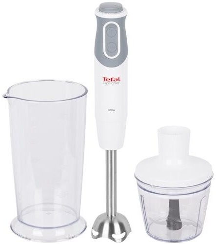 Blender Submersibil Tefal HB641138 Alb / 10 viteze / 800 ml photo 1 Blender Submersibil Tefal HB641138 Alb / 10 viteze / 800 ml photo 1