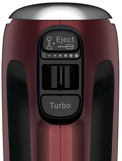 Миксер Ручной Tefal HT652538 / 5 скоростей / Бордовый photo 2