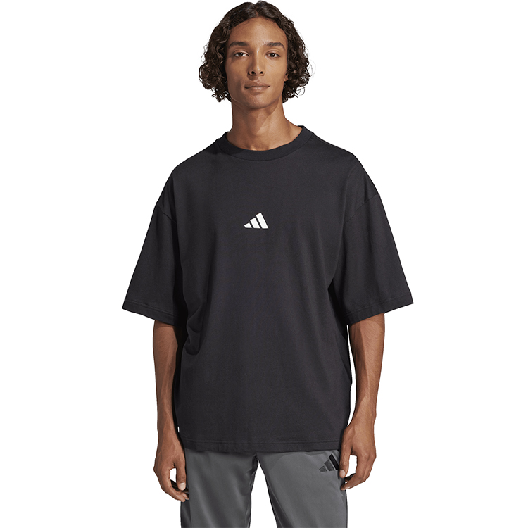 Футболка мужская Adidas M FI SL T S Черный photo 2