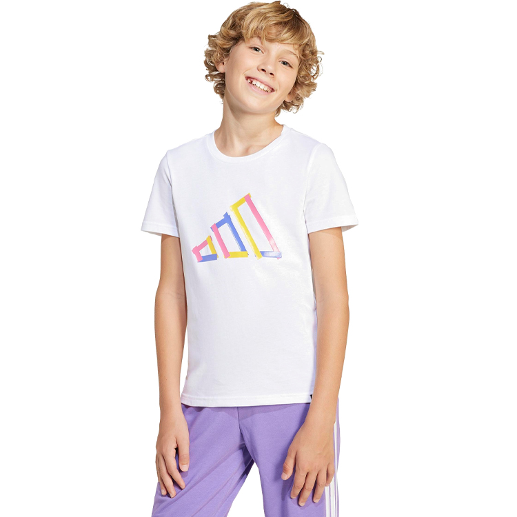 Tricou Adidas J T TEE / Femei / 128 / Alb photo 2