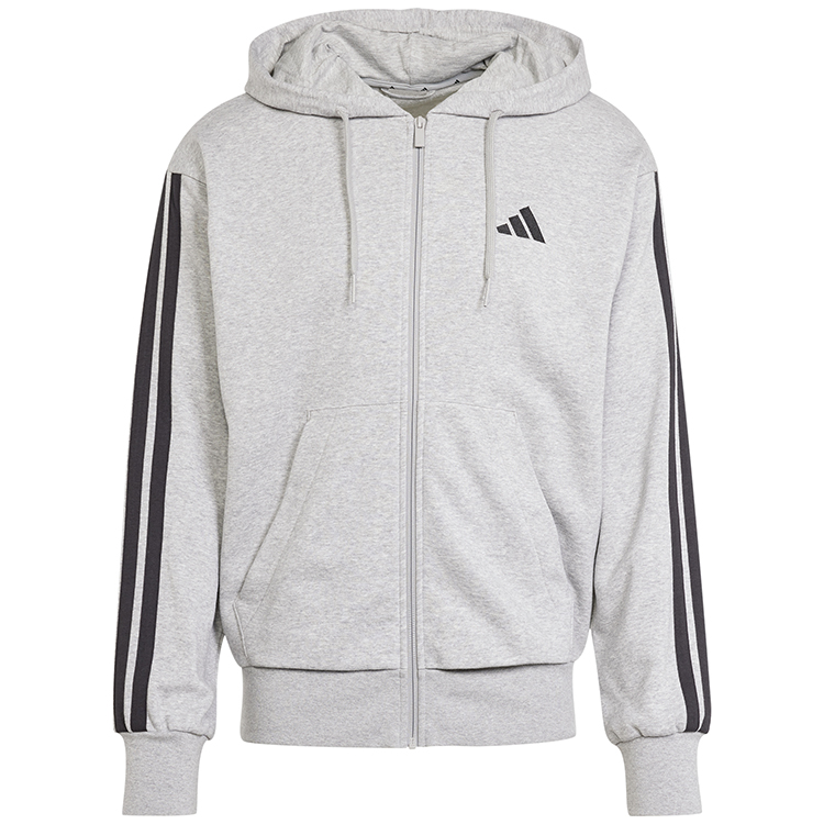 Hanorac pt bărbați Adidas M 3S FT FZ HD S Gri photo 1 Hanorac pt bărbați Adidas M 3S FT FZ HD S Gri photo 1