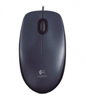 Logitech M100 Optical Mouse, Grey, USB thumbnav 1