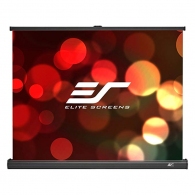 Elite Screens 25" (4:3), 51x38cm, Pico Fixed Frame Ultramobile Screen, Black, Designed for portable business/personal tabletop presentations, Lightweight, slim design carries easily within a briefcase thumbnav 1