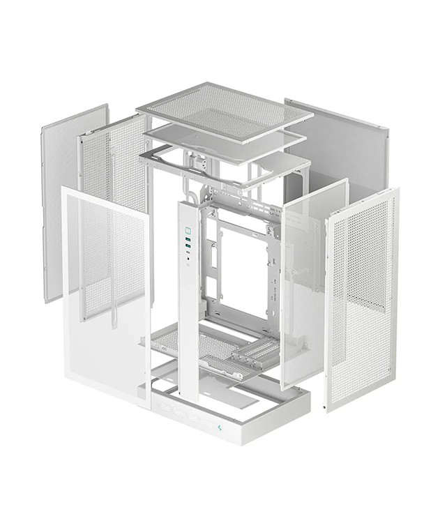 Carcasa DEEPCOOL CH270 DIGITAL / w/oPSU / Side-Window / 1x120mm / mATX photo 5