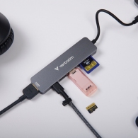 Adaptor Multiport USB-C Verbatim Essentials/ HDMI, USB-C PD, USB-A 3.2 Gen 1, USB-A, SD & microSD thumbnav 5