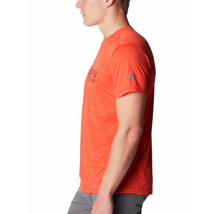Tricou bărbătesc Columbia M Titan Pass Graphic Tee S Oranj photo 5