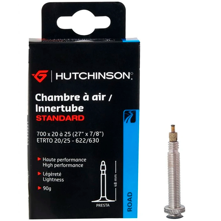 Camera bicicleta Hutchinson inner tube 700x20-25 FV 48mm China photo 1