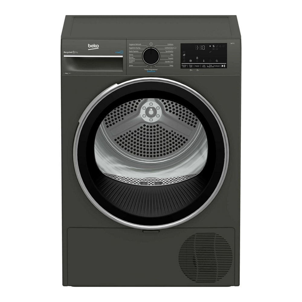 Сушильная машина Beko B3T43239 / 9 кг / A++ / Серый photo 1 Сушильная машина Beko B3T43239 / 9 кг / A++ / Серый photo 1