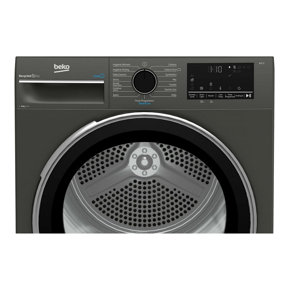 Сушильная машина Beko B3T43239 / 9 кг / A++ / Серый photo 3