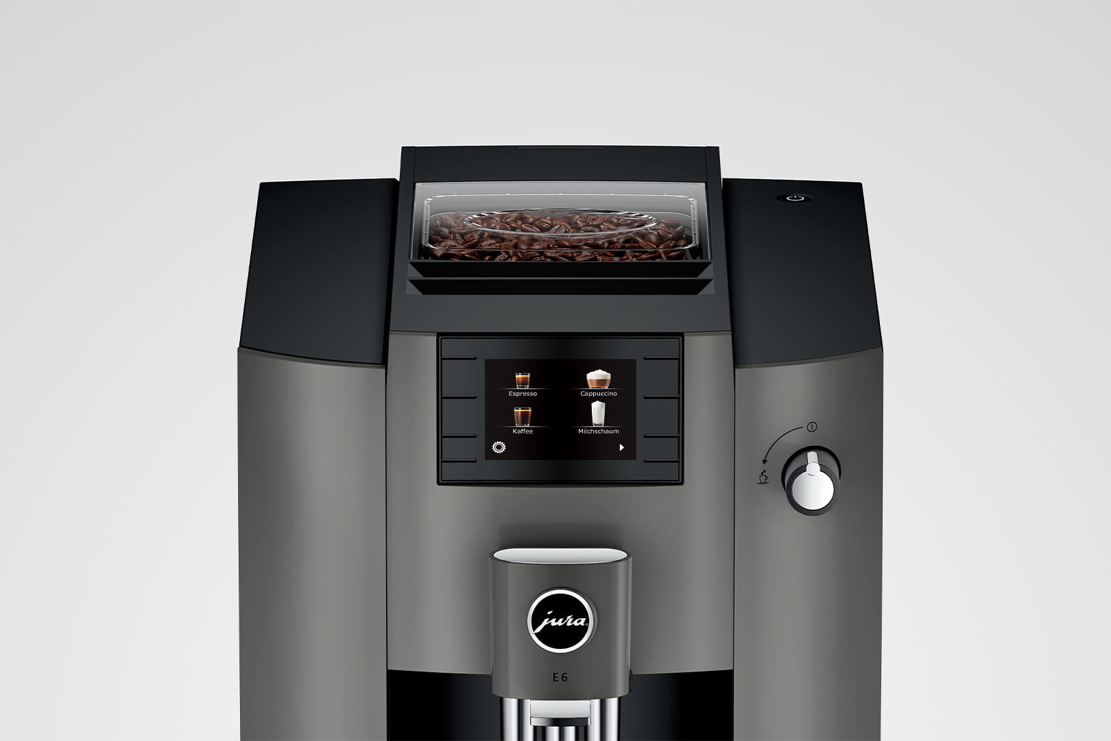 Aparat de cafea Espresso JURA E6 Dark Inox 15439 / 15 bar / Espresso photo 2