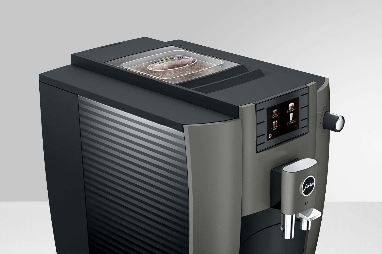 Aparat de cafea Espresso JURA E6 Dark Inox 15439 / 15 bar / Espresso photo 5