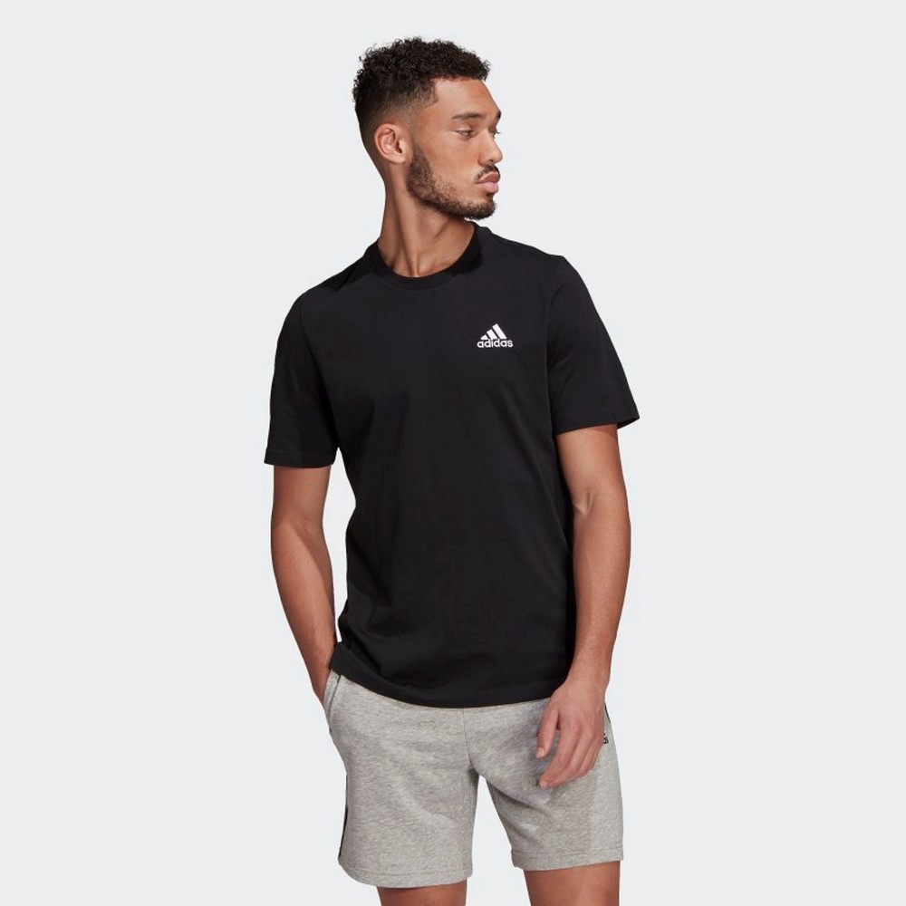 Tricou bărbătesc Adidas M SL SJ T S Negru photo 2