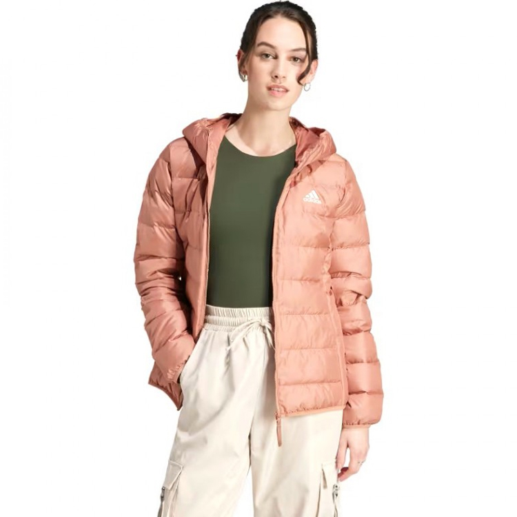 Куртка Adidas W ESS L D HO J XS Коричневый Женский photo 1 Куртка Adidas W ESS L D HO J XS Коричневый Женский photo 1