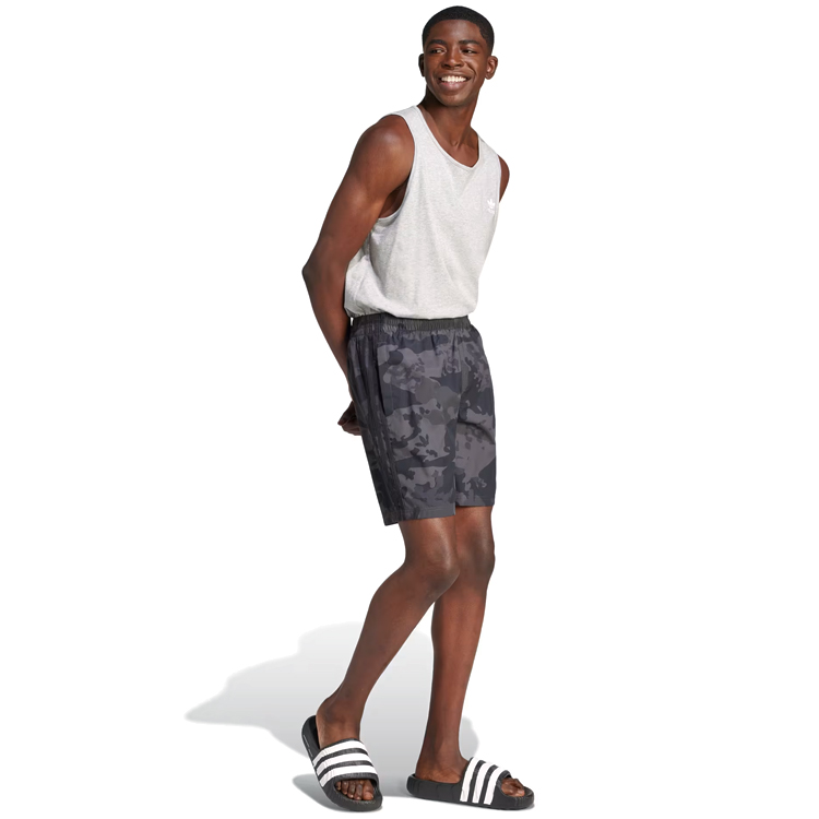 Sorti de bărbați Adidas CAMO AOP SWIMSH XS Negru photo 3