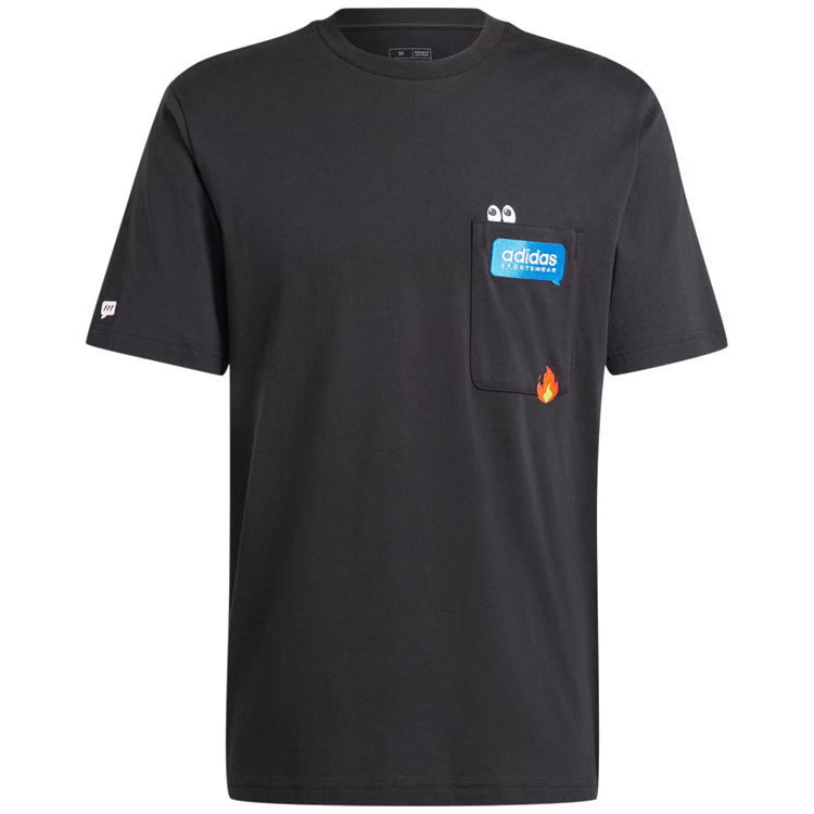 Tricou bărbătesc Adidas M REMOJI PKT T XS Negru photo 1 Tricou bărbătesc Adidas M REMOJI PKT T XS Negru photo 1