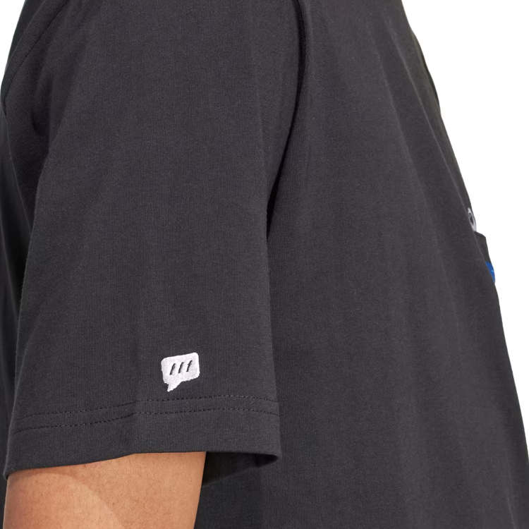 Tricou bărbătesc Adidas M REMOJI PKT T XS Negru photo 4
