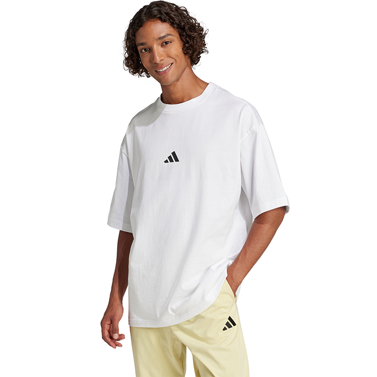 Футболка мужская Adidas M FI SL T S Белый photo 4