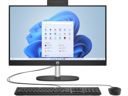 All-in-One PC 23.8” HP 24-cr1007ci / Intel Core Ultra 5 125U / 16GB / 512GB SSD / Jet Black thumbnav 1