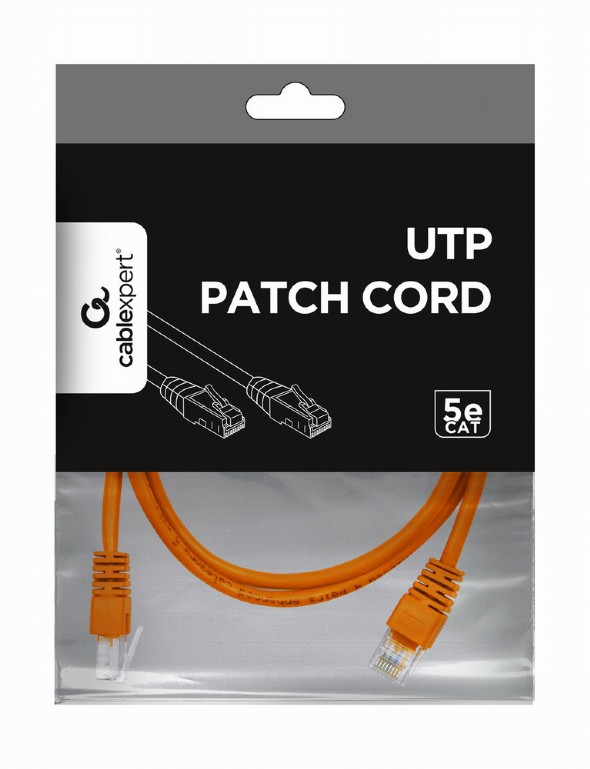 UTP Cat.5e Patch cord, 2m, Orange photo 2