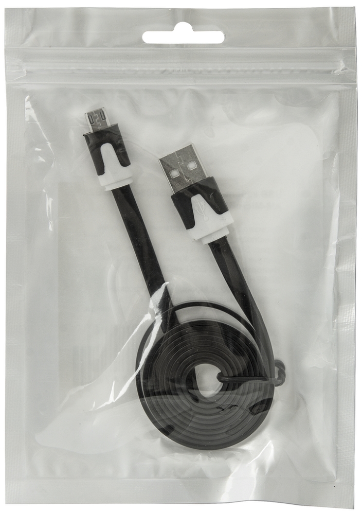 Cablu USB-A - Micro USB Defender USB08-03P 1 /1m /Negru photo 3