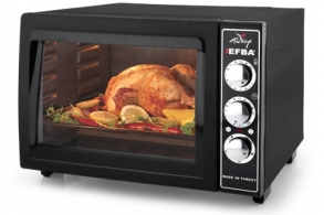 Cuptor electric EFBA 4003t, 50 l, 1500 W, Negru thumbnav 1