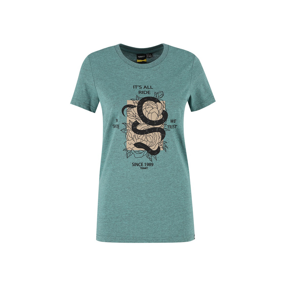 Tricou Termit W Tee 40 Verde Femei photo 1